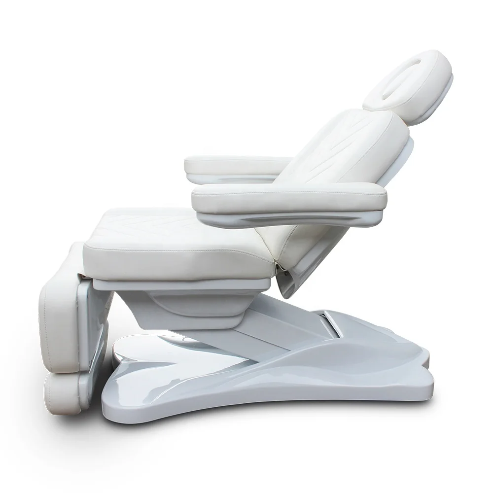 
Современная дешевая регулируемая терапия, спа-салон, косметика с 3 электрическими двигателями, стол для ухода за красотой, массажная кровать, кресло для лица Podiatry 
