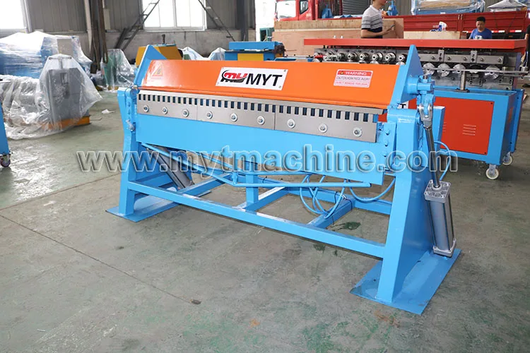 TDF Duct Folding Machine Sheet Metal Hand Folder air Duct Folding Machine Ductwork Manual Bending Folder Machine