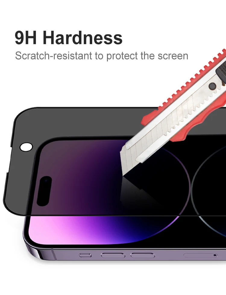 High Quality Privacy Tempered Glass Antispy For Iphone X Xs Max 12 13 ...