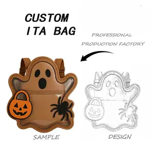 Custom Girls Shoulder Pvc Pin Display School Cat Ita Bag Crossbody Bag