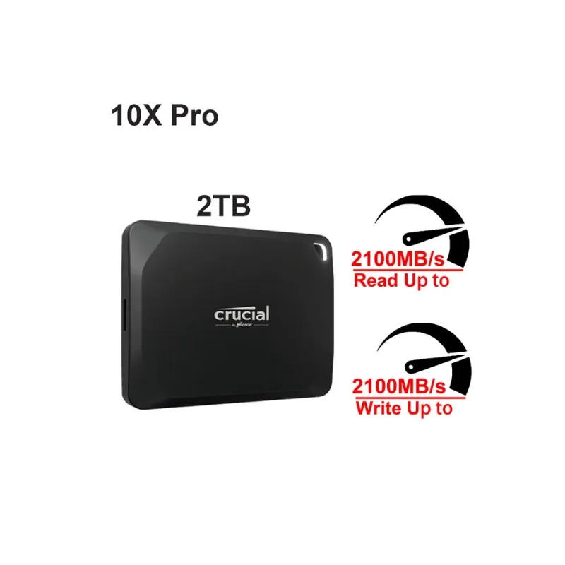 Crucial X10 Pro Portable SSD - Fast and Reliable Storage