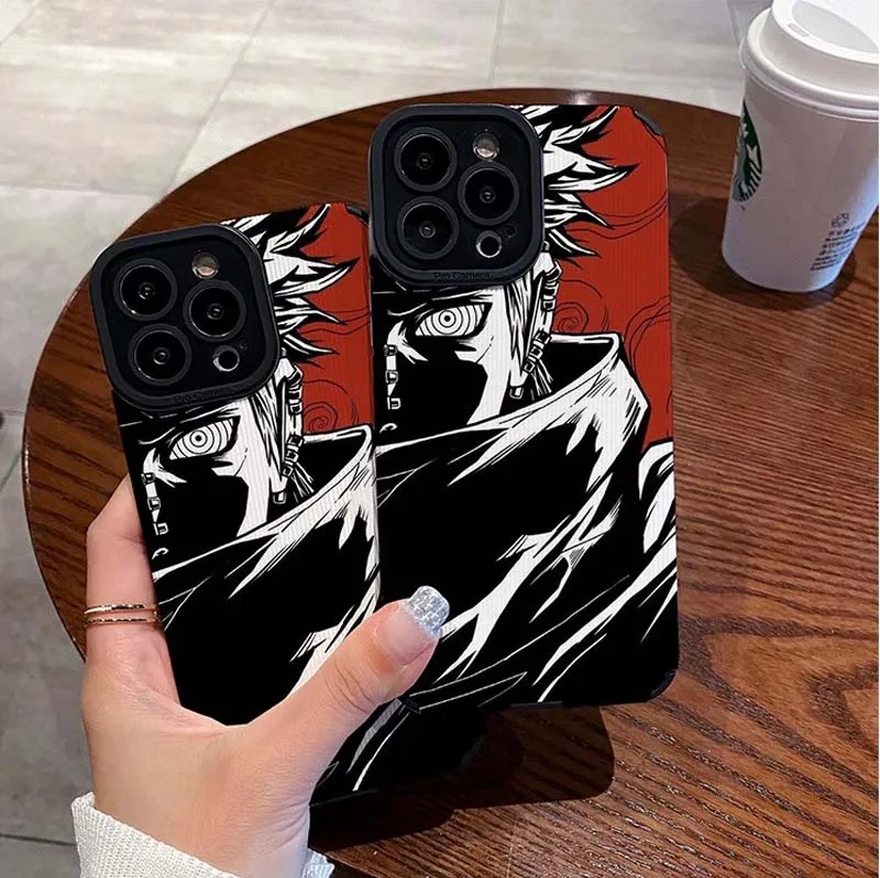 Cartoon Fighter TPU Leather iPhone Case - Pro Max