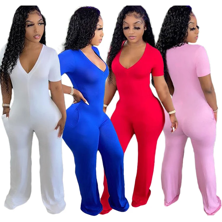Women Casual Wearing Loose Fit Bodysuit 
