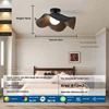 Ceiling type Walnut color large size