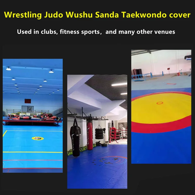 Used Training Or Competition Bjj Floor Wrestling Vinyl Mat Cover Buy