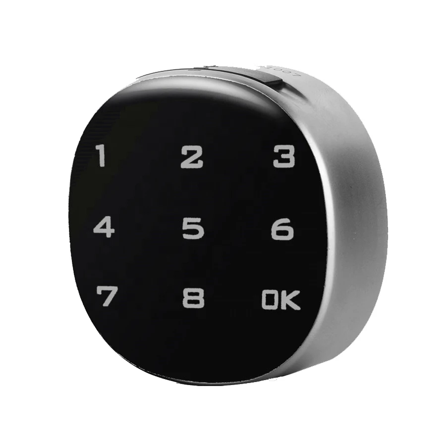 8-Digit Smart Electronic Cam Lock for Cabinet Furniture Drawer Zinc Alloy  Password Pin Code Locker with Touch Keypad