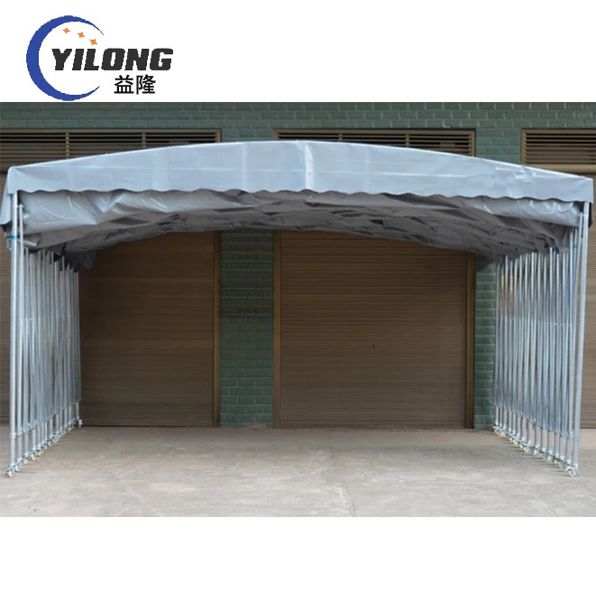 Durable Canvas Galvanized Steel Structure Canopy Garage
