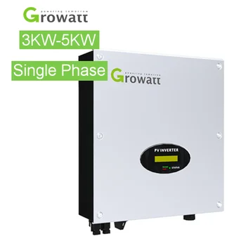 Growatt 5000W 5KVA 5KW Solar Power Mppt Inverter On Grid Tie DC/AC 3KW 3.6KW 4.2KW Micro Grid Tie Inverter