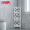 3-tier corner shelf, four-leaf clover style - 80cm high