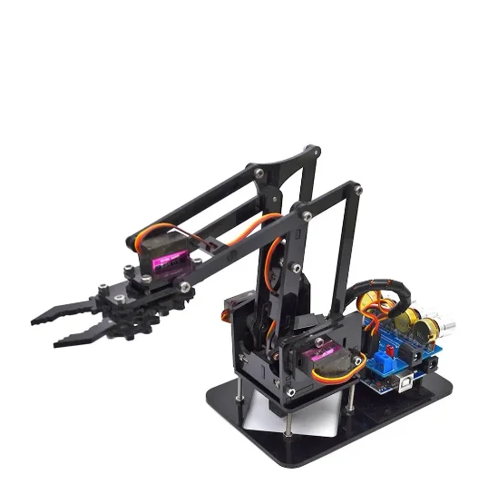 Robotlinking 4DOF Mini Desktop Robot Arm Kit for Arduino