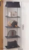 Gray 4-layer three-dimensional bag hanging bag