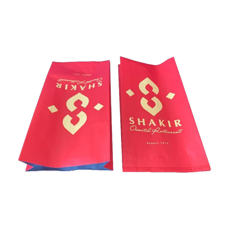 Aluminum Foil For Chicken Fried Food Paper Bag