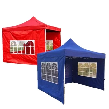Folding Easy Set Up Steel Frame Trade Show Tent Pop-Up Canopy for Advertising Display