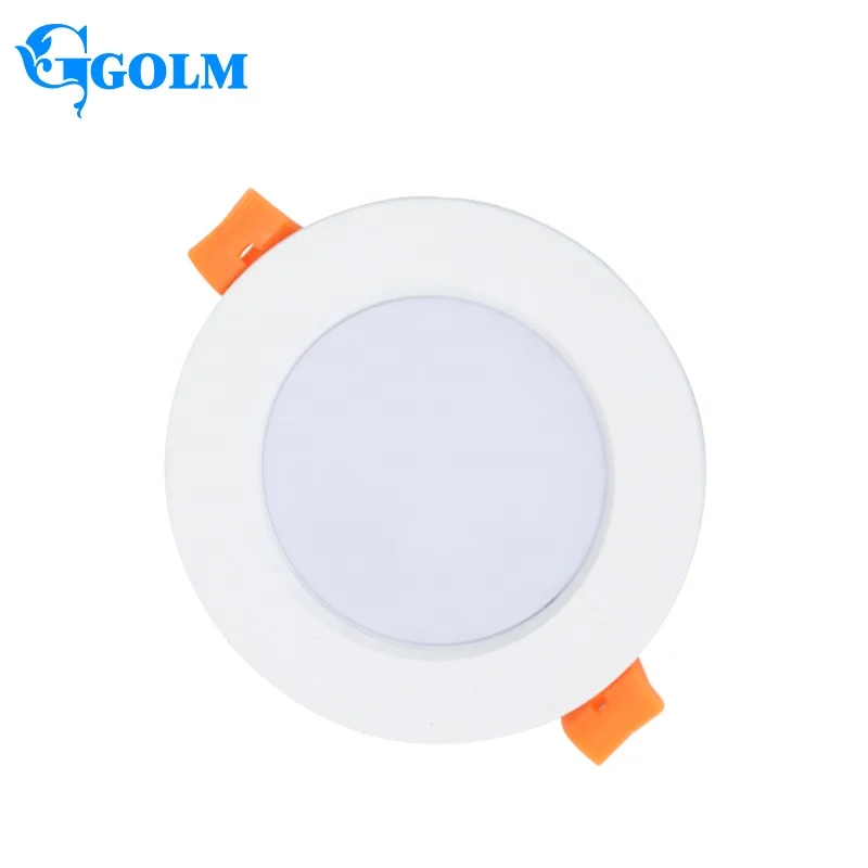 china supplier IP44 round ceiling led flat panel wall light with 3000K/4000K/6000K CCT