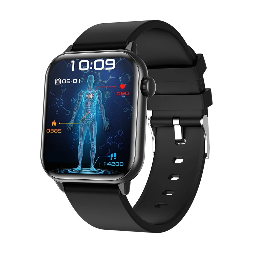 Tkyuan Smart Watch 2024 Newest Connect One Time for Bt Call Heart Rate Blood Pressure Spo2 Gloryfit Wrist Smartwatch