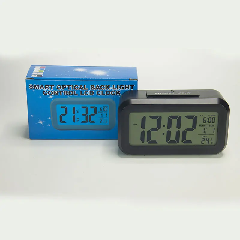 Silence Smart Clock Digital Table Alarm Clock With Calendar And
