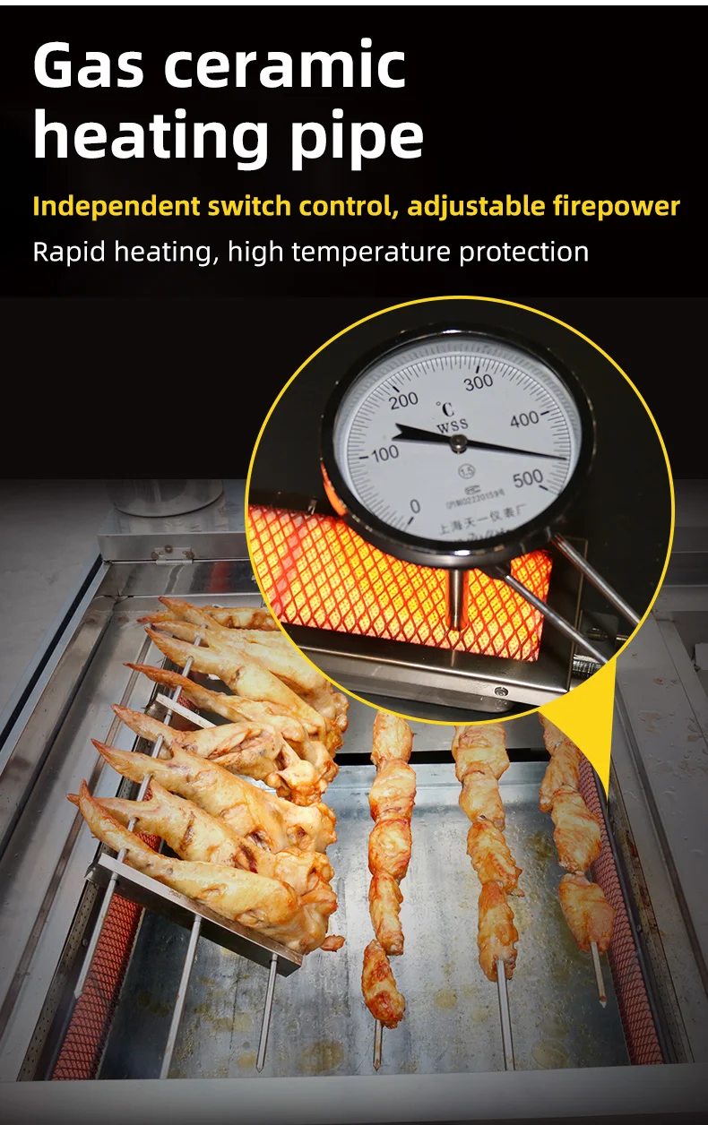 The Factory Directly Supplies Handpush Type Gas/electric/charcoal