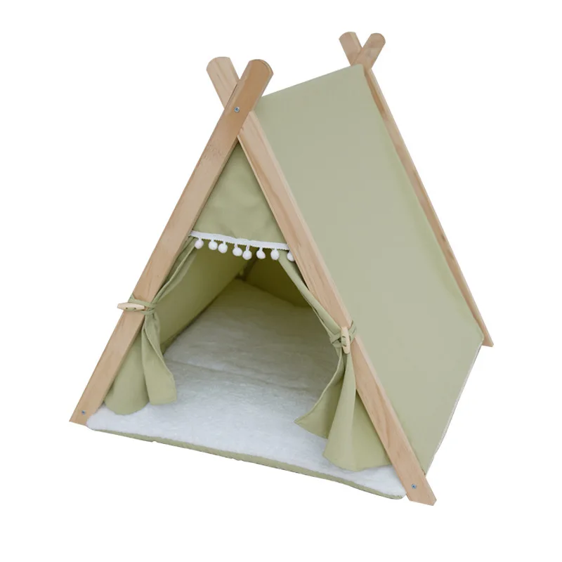 product wholesale high quality foldable comfortable breathable pet dog cat tent washable pet nest house-49