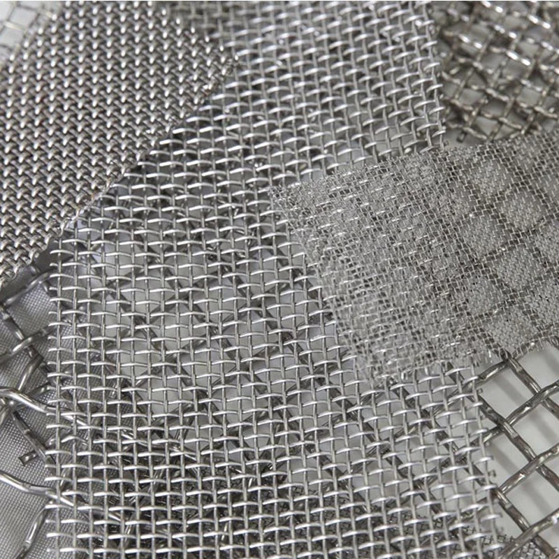 100 200 Mesh 300 Micron Silver Plain Weave Dry Sift Sieve Woven Wire Cloth Screen High Electric Conductivity Cutting/Welding