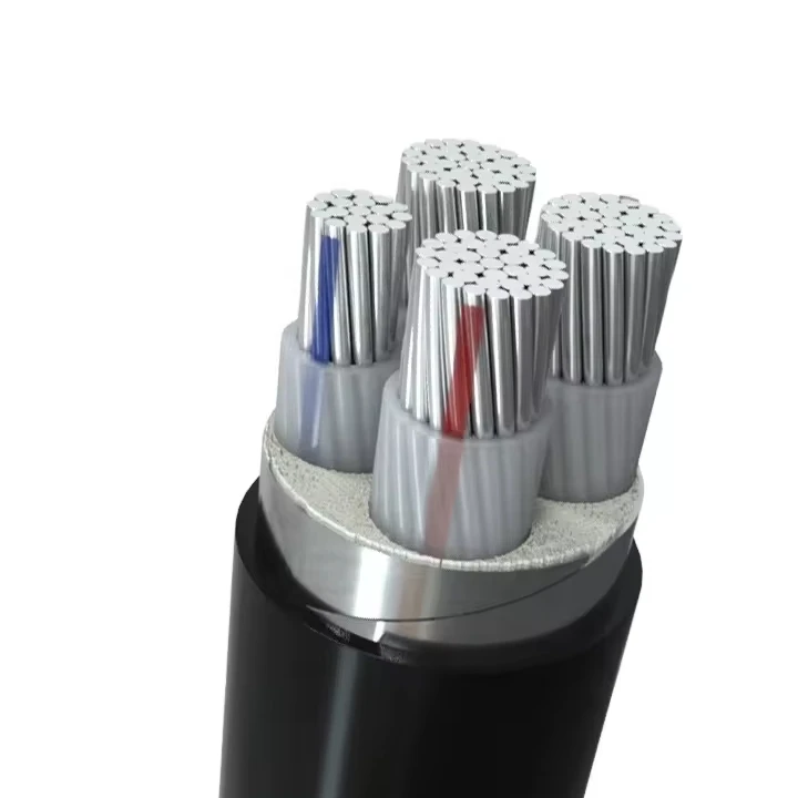 4-adrige Kabel Flamm hemmende Stromkabel Gepanzertes Aluminium Aluminium für den industriellen Einsatz Xlpe PVC ZHONGYI Aluminium draht CN;HEB