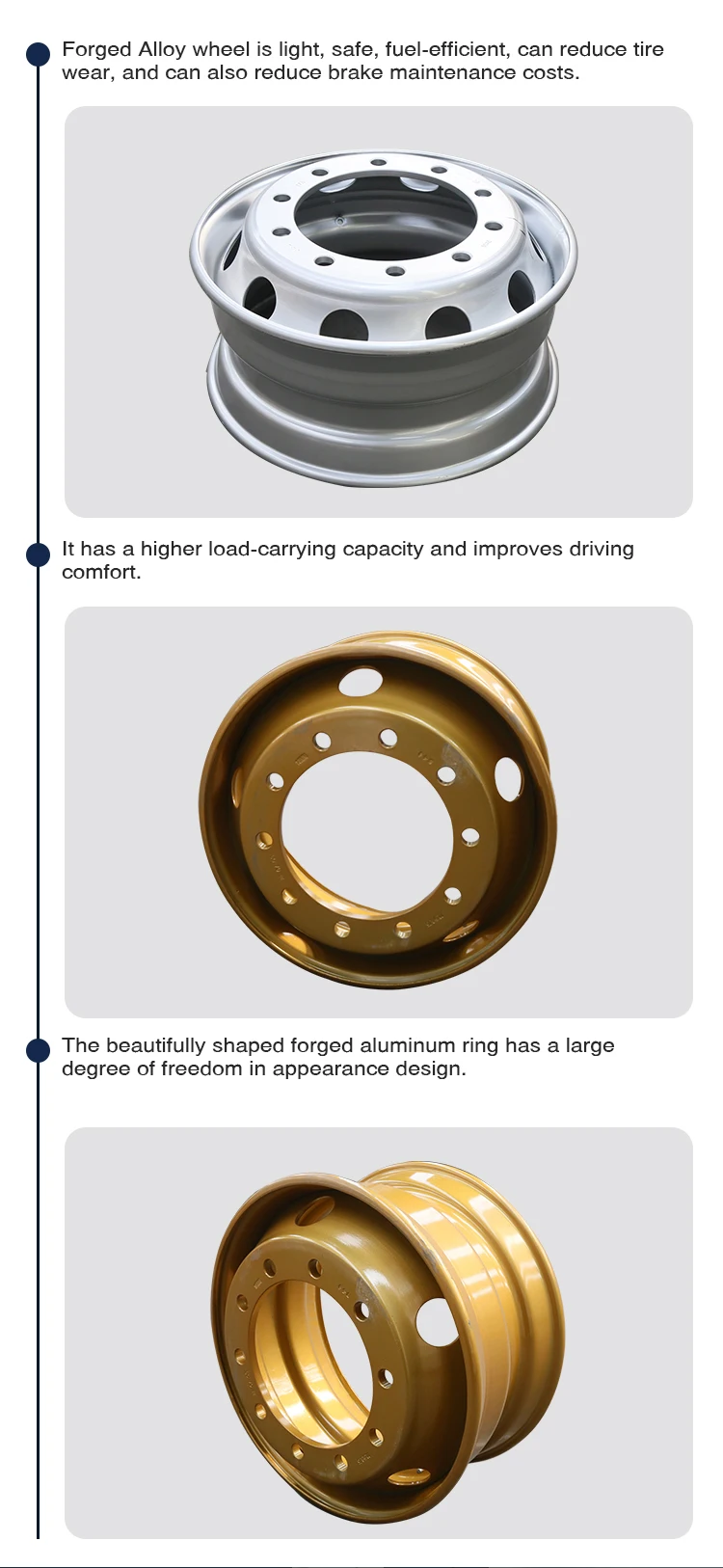 Shop Our Hot Selling Demountable Wheel Rims for Trucks