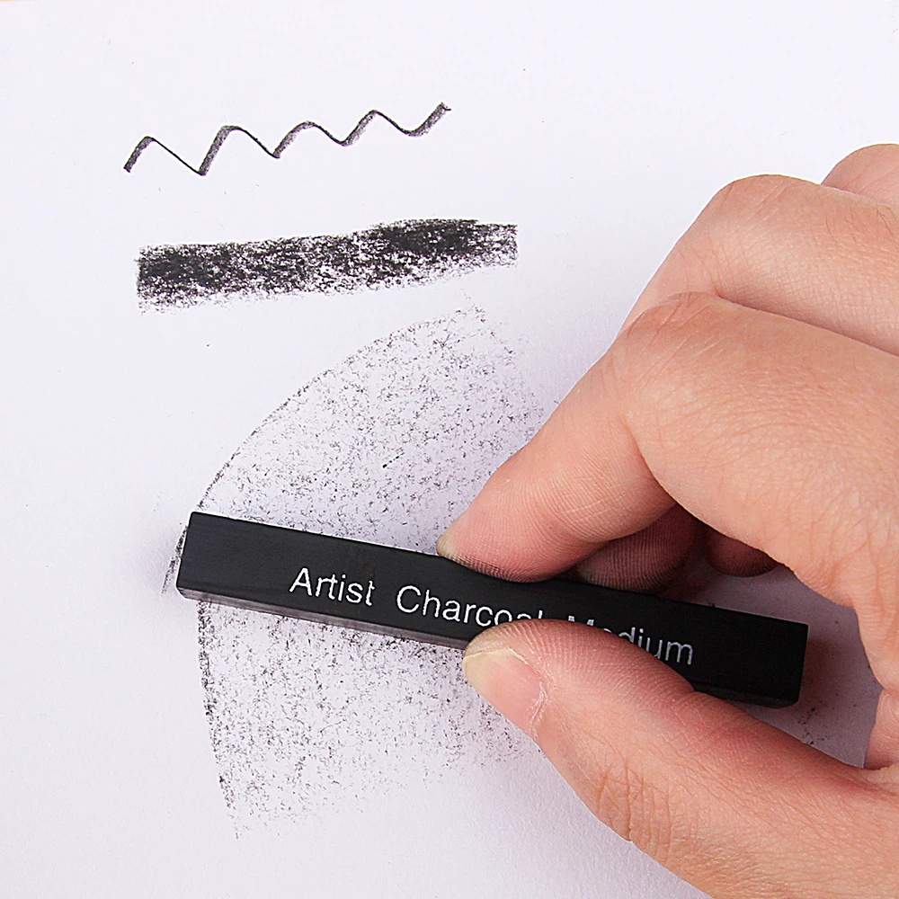 ドローイング 木炭画 1884年代頃フランス・木炭画・ドローイング・男性像