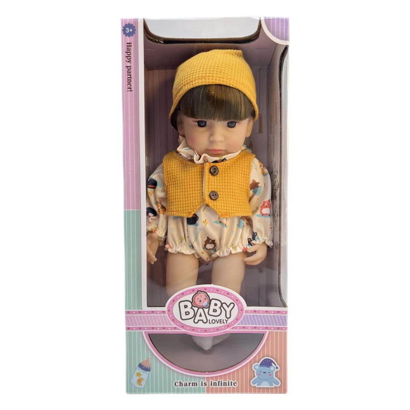 Factory 32 cm Height Lovely Baby Dolls 100% High Quality Vinyl Best Partner for Babies