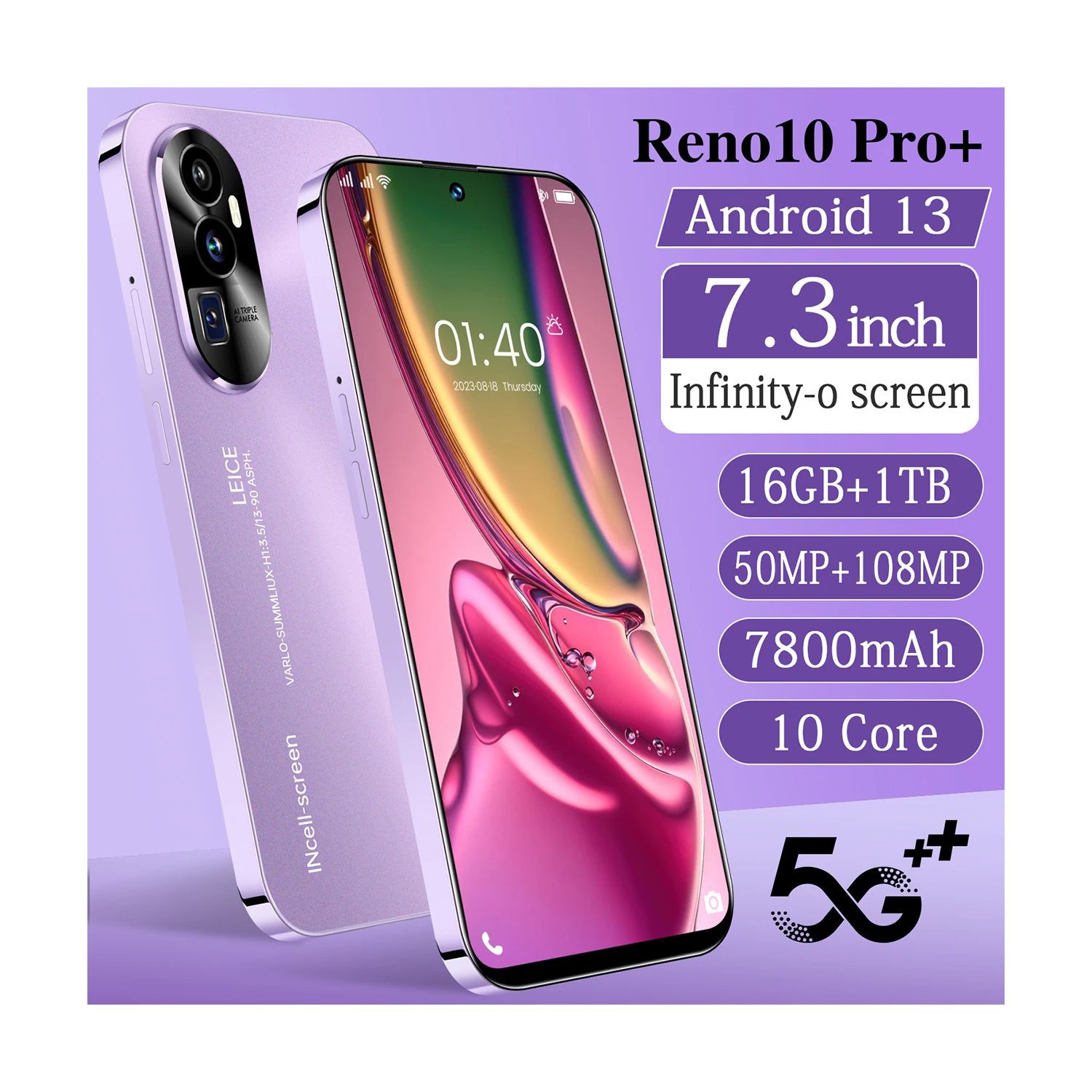 Самые Популярные В 2024 7,3 Дюймов Reno10 Pro + Мобильные Телефоны 16gb +  1tb 5g Дешевые Смартфоны - Buy Cheap Smart Phones, original Phone I14 Pro  Max Unlocked 4g 5g Cell Phone 6.8 Inch Amoled ...