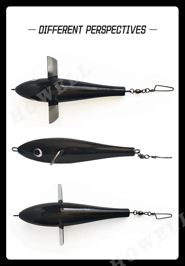 Oem Wood Teaser Bird Trolling Lure 7" 10" 13" Wooden Airplane Trolls