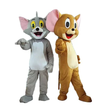 2025 New Superior quality tom and jerry adult mascot costumes mascot costume cartoon character polyester