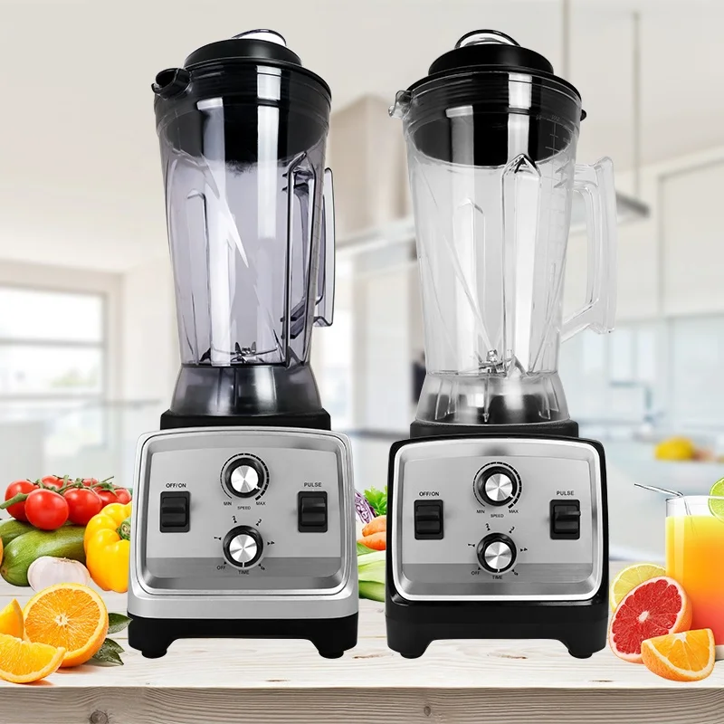 3L 2200 Watt Commercial Blender Factory Outlet Blender Electrical Home  Appliances Small Food Tomato Juice Blender