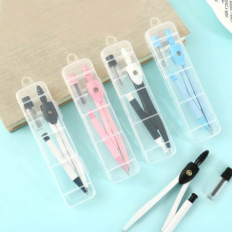 High Quality Student Stationery Drawing Circles Mathematics Pencil Compass