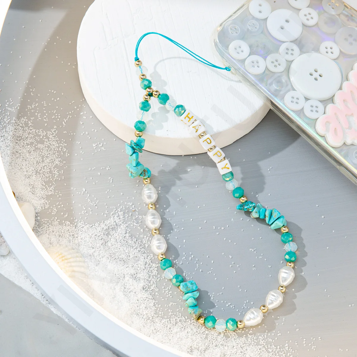 Модные подвески для мобильного телефона «сделай сам» с розовыми Кристаллами Кварца, цепочка для сотового телефона с индивидуальным логотипом, милые жемчужные бусины, подвески для мобильного телефона