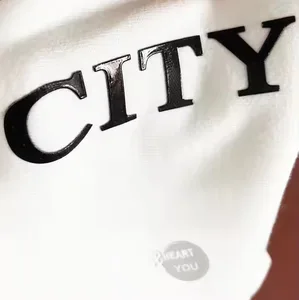 Customized 3d Raised Silicone Rubber Pantone Color Silk Screen Printed Iron on Patch for T Shirts Package and Printing Service