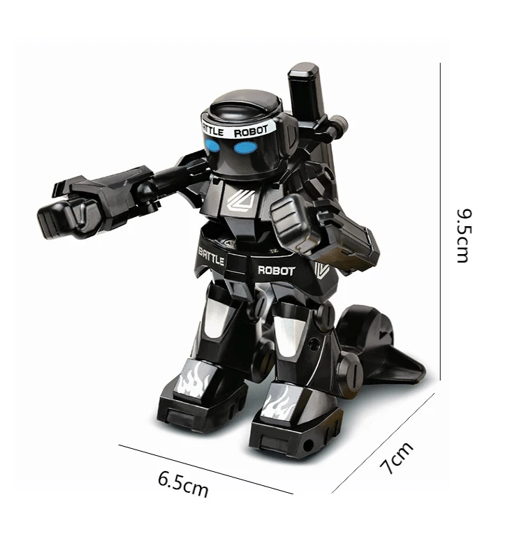 Mini Robot Boxing Toy Battle Robot Controlled Remote Control Boxing Robots With Amazing Light