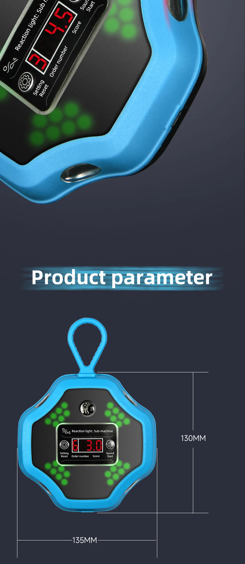 Online Reaction Light 6.0 Speed Flash Pods Boxing Fitness Reflex Agility Training Light Football