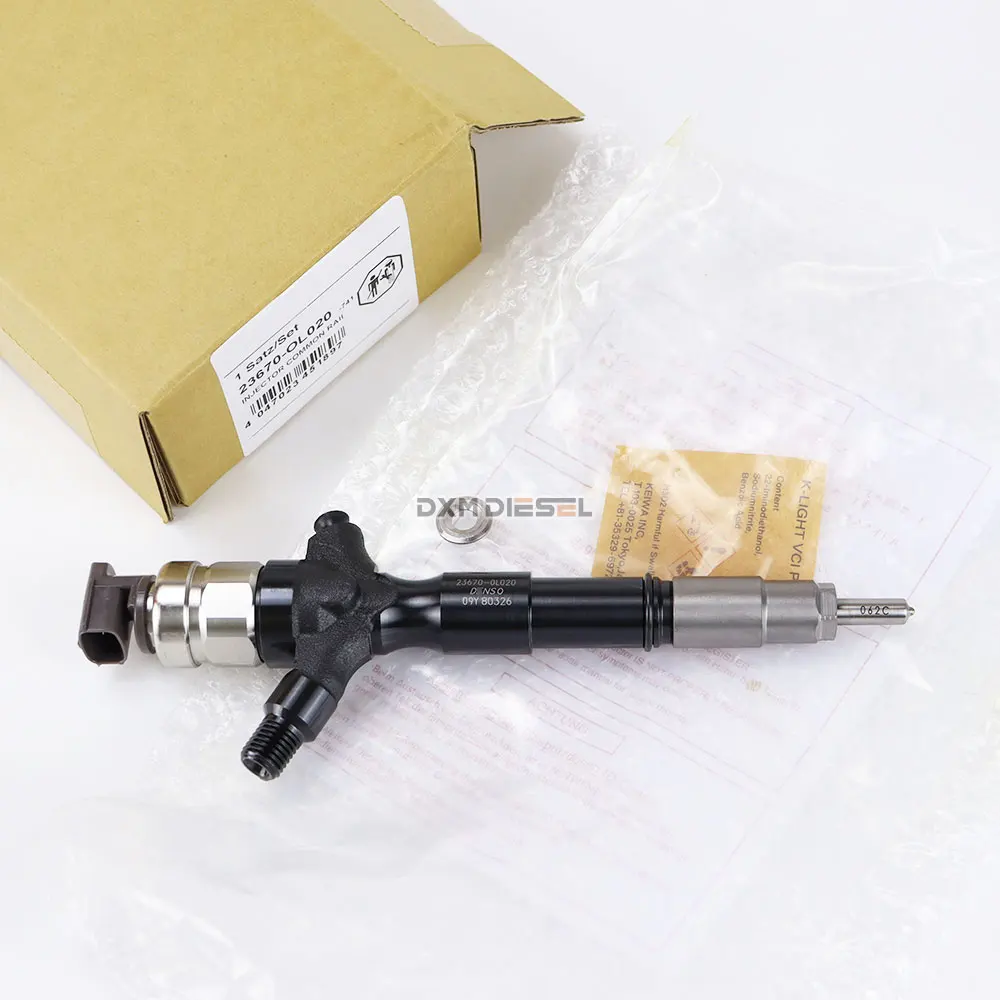 DXM For TOYOTA IMV 1KD-FTV New diesel common rail fuel injector 095000-5440 23670-0L020