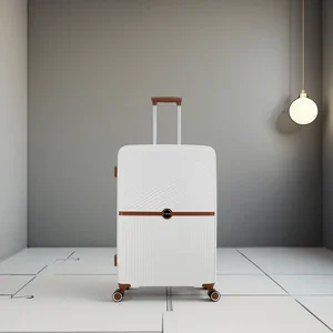 High Quality PP Travel Trolley Suitcase with Silent Universal Wheel Factory Price Luggage Sets for Trip