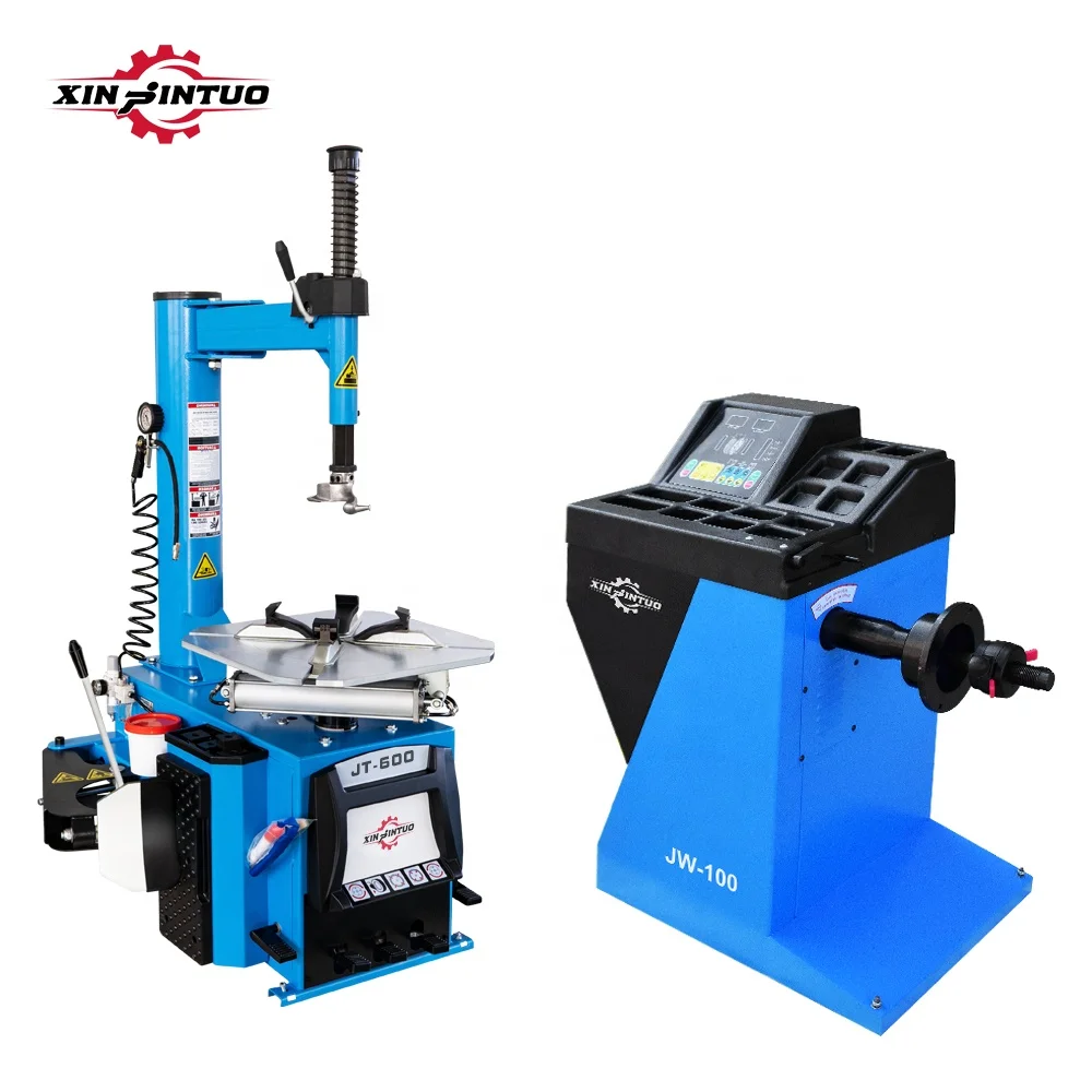 Xinjintuo 3d Wheel Alignment Maintenance Equipment Tyre Tire Changer Fitting Changing Balancer Balancing Machine 4 Post Car Lift