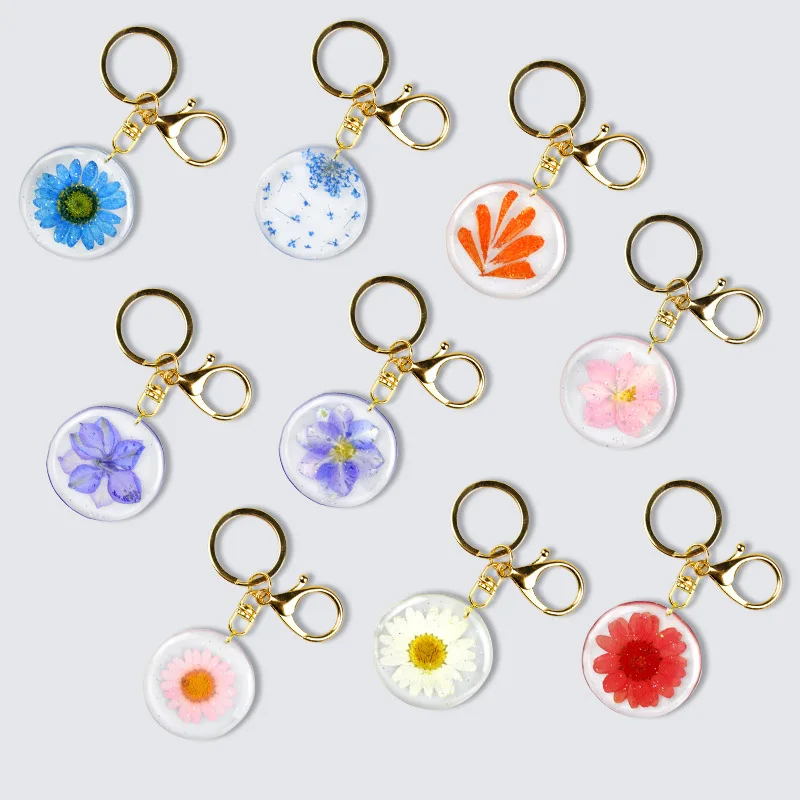 Flower keychain