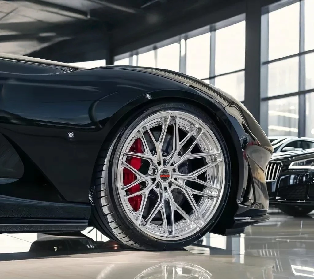 Forgex Car Rims Deep Concave 5x120 5x112 5x114.3 Monoblock Aluminum Alloy Passenger Car Rim Forged Wheels  for Luxury Car