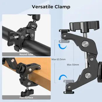 SMALLRIG 22\" for Magic Arm Clamp Flexible Overhead Desk Camera Mount Mobile Phone Holder Articulating Friction Boom Arm product image