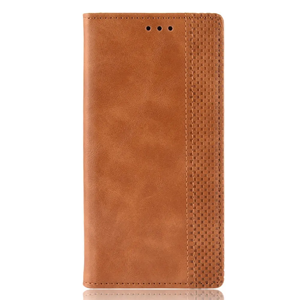 PU Leather Mobile Phone Case with Credit Card Wallet Shockproof Cell Phone Cover for Alcatel