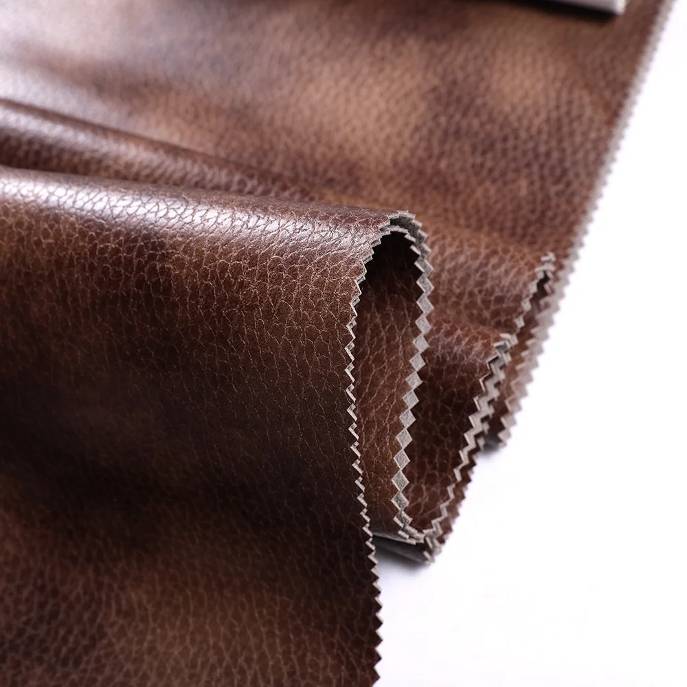 Factory Sale Synthetic Leather Upholstery Fabric For Sofas Mattress