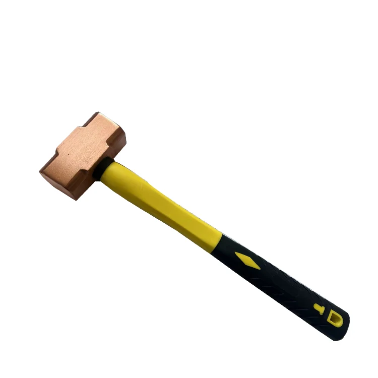 Медный кувалд с ручкой из стекловолокна 5 фунтов для горнодобывающей промышленности