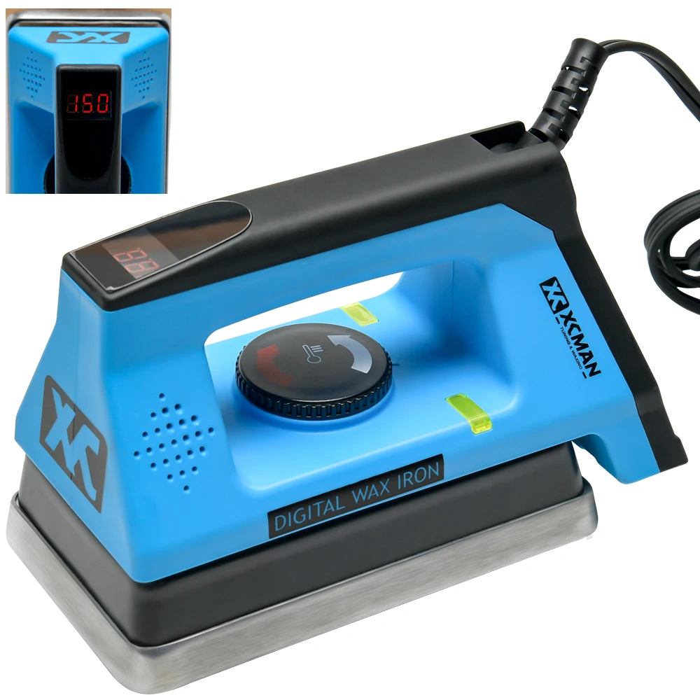 Ski Snowboard Digital Waxing Iron Precise Controlling Temperature with a Wax Iro CE ETL 110V 800W 230V 1000W