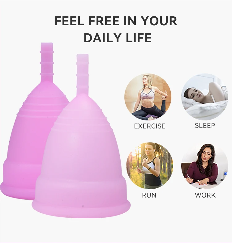 Hot Selling Reusable Copa Menstrual Cup Set Packaging Storage Box 100