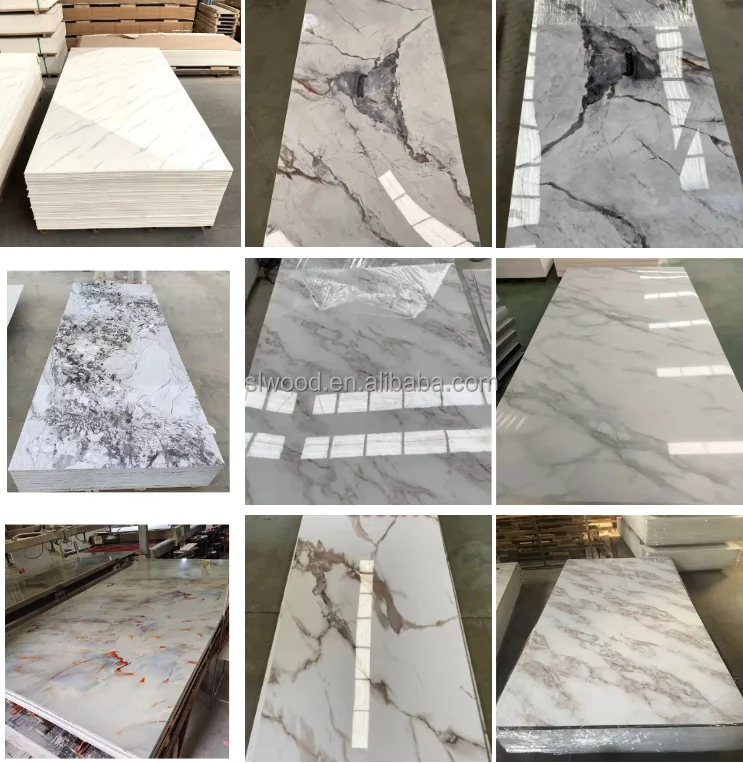 Uv Pvc Marble Sheet Wall Panel/marble Type Pvc Sheets For Wall ...