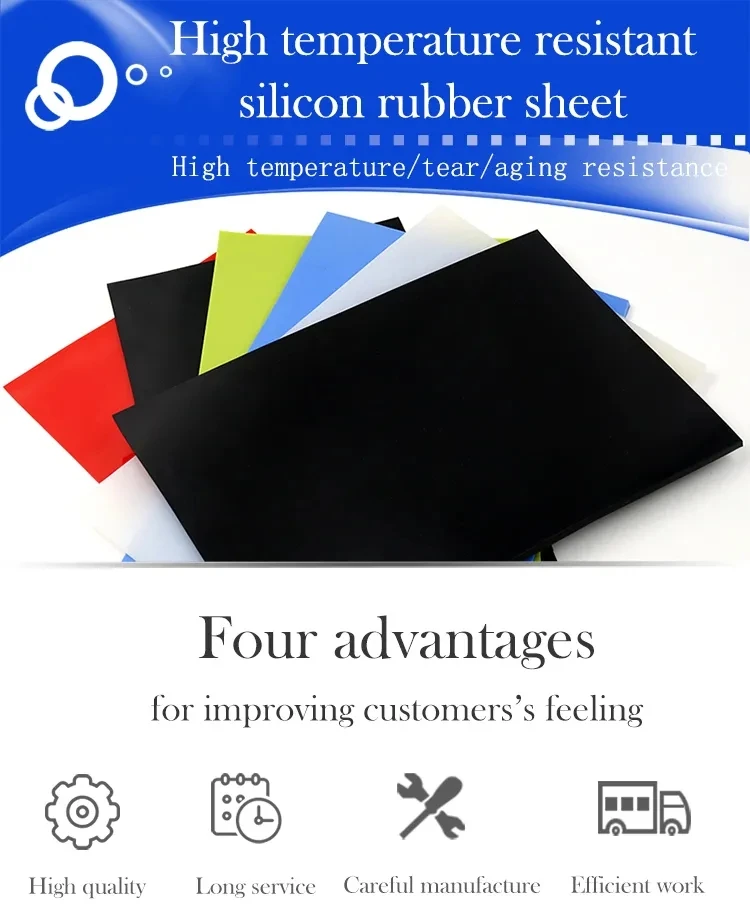 Thin Silicone Rubber Sheet Flexible Silicone Rubber Sheet 5mm Green ...