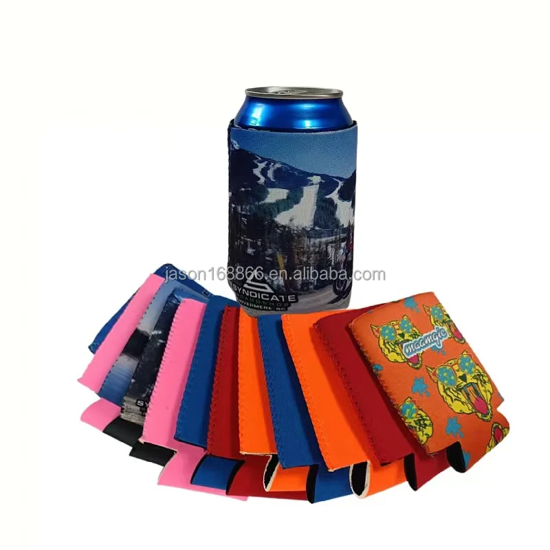 Insulated Can Cooler Sleeve Neoprene Can Cooler Koozies Stubby Holder